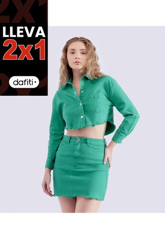Conjunto Para Mujer Chaqueta Y Falda Derek Derek