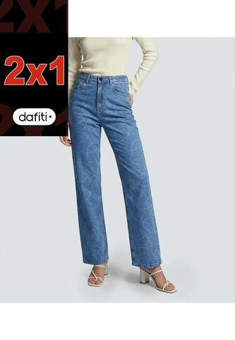Jean Para Mujer Straight Derek Lovely Derek