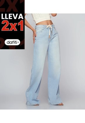 Jean Para Mujer Wide Leg Derek