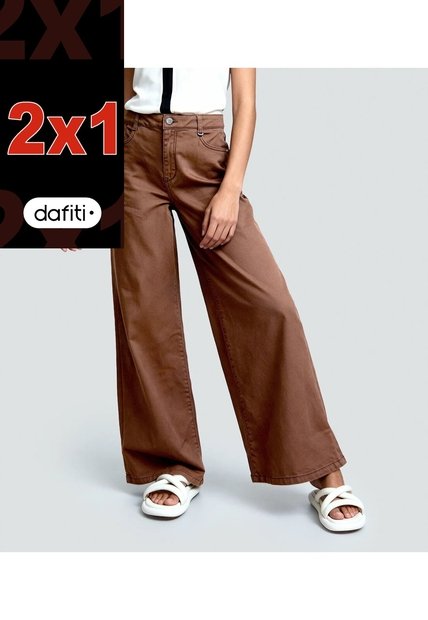 Jean Para Mujer Wide Leg Derek