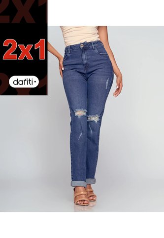 Jean Para Mujer Straight Derek Derek