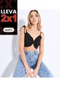 Blusa De Tiras Para Mujer Encauchada Derek de Derek