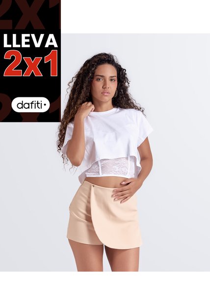 Camiseta Para Mujer Con Corset Derek