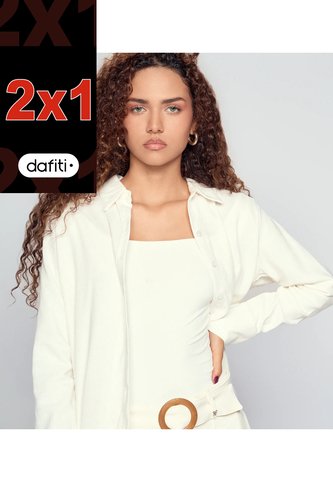Blusa Camisera Para Mujer Unicolor  Derek Derek