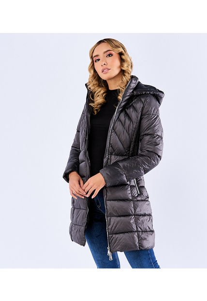 Chaqueta Abullonada Mujer Derek