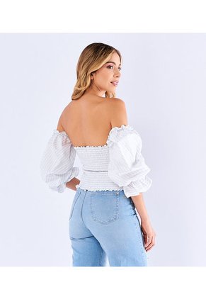 Blusa Tipo Corset Mujer Derek