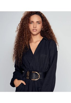 Enterizo Short Para Mujer Manga Larga Derek