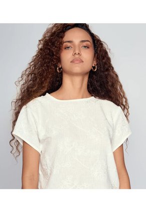 Blusa En Ojalillo Para Mujer  Derek
