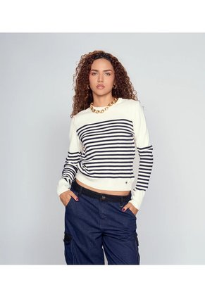 Buzo Tejido Manga Larga Para Mujer Derek