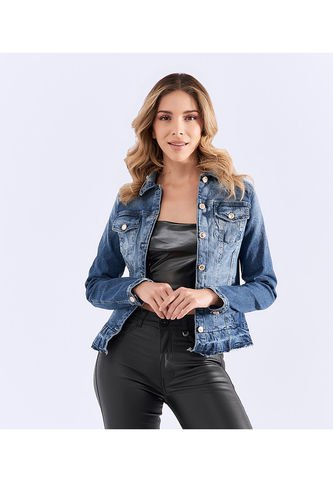 Chaqueta Para Mujer En Denim Derek Derek