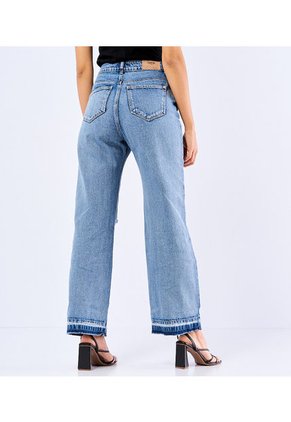 Jean  Mujer Praga Azul Derek