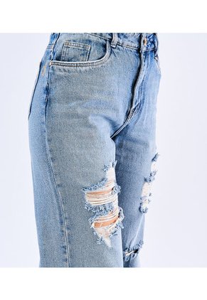 Jean  Mujer Praga Azul Derek