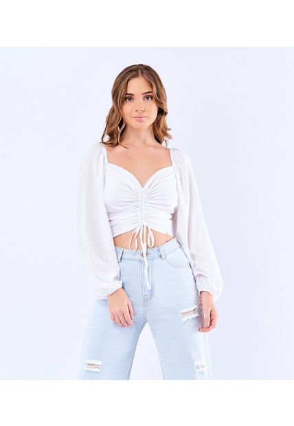 Blusa Manga Larga Mujer Derek