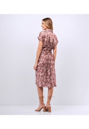 Vestido Largo Para Mujer Manga Corta Derek