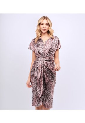 Vestido Para Mujer Manga Corta Derek