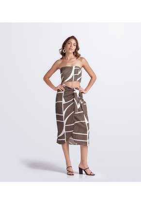 Conjunto Para Mujer Falda Y Blusa Derek