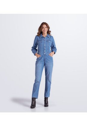 Enterizo Para Mujer En Índigo Derek