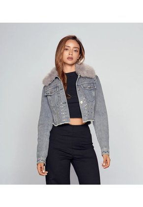 Chaqueta En Denim Para Mujer Derek