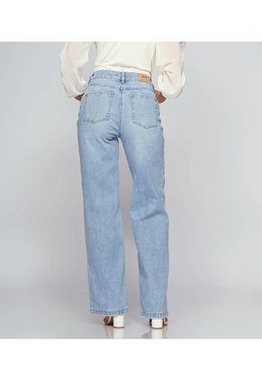 Jean Bota Recta Para Mujer Derek