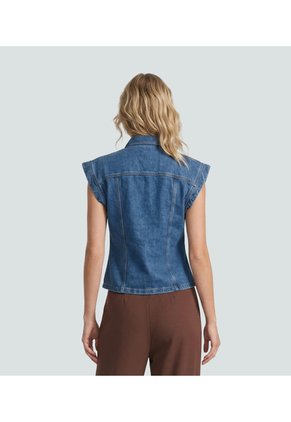 Chaleco Para Mujer Azul Medio_Claro Derek