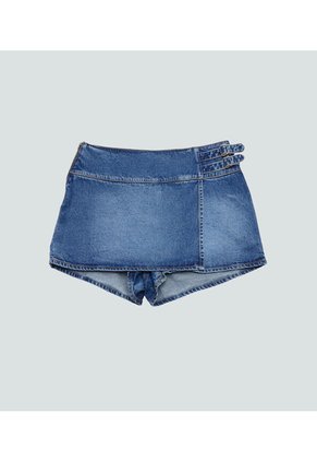 Falda Para Mujer Azul Medio_Oscuro Derek