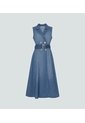 Vestido Para Mujer Azul Medio_Claro Derek de Derek