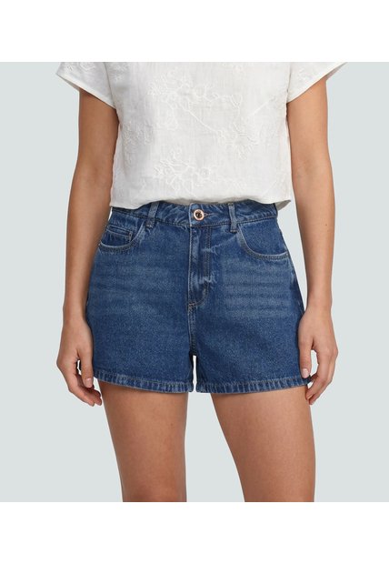 Short Para Mujer Azul Medio_Claro Derek Lovely