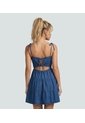 Vestido Para Mujer Azul Medio_Oscuro Derek de Derek