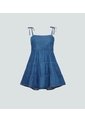 Vestido Para Mujer Azul Medio_Oscuro Derek de Derek