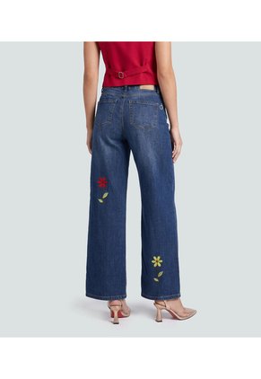 Jean Para Mujer Wide Leg Derek