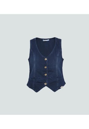 Chaleco Para Mujer Azul Medio_Oscuro Derek