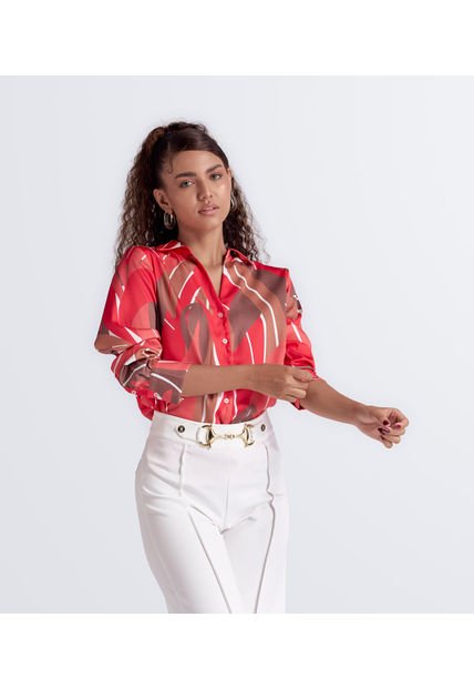 Blusa Camisera Para Mujer Ariadne Manga Larga Derek