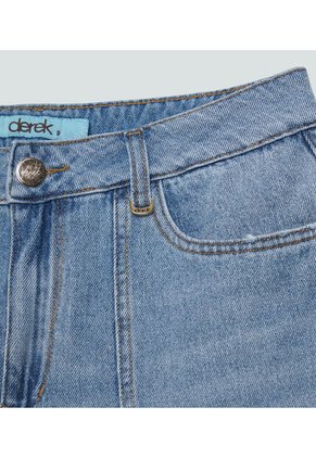 Jean Para Mujer Azul Medio_Claro Derek