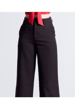 Pantalon Bota Bell Unicolor  Para Mujer  Derek