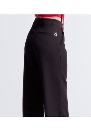 Pantalon Bota Bell Unicolor  Para Mujer  Derek