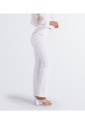 Jean Para Mujer Bota Recta Unicolor Derek