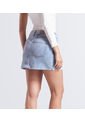 Falda Corta En Indigo Con Proceso Tina Derek de Derek