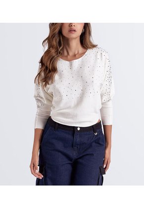 Buzo Cuello Redondo Unicolor Derek