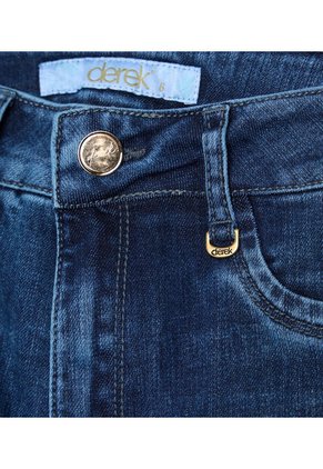 Jean Para Mujer Azul Medio_Oscuro Derek