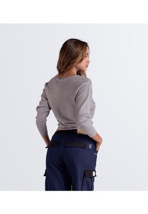 Buzo Cuello Redondo Unicolor Derek