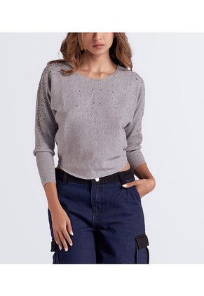 Buzo Cuello Redondo Unicolor Derek