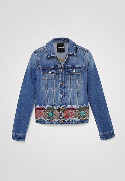 Chaqueta Azul Multicolor Desigual