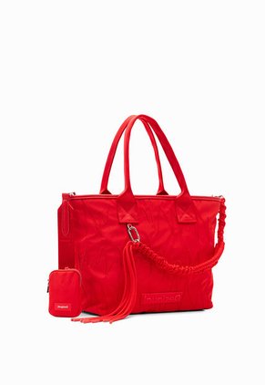 Bolso Shopper Rojo Desigual