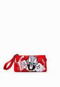 Bolso Manos Libres Rojo-Blanco-Gris Desigual Bugs Bunny de Desigual