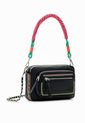 Bolso Manos Libres Negro-Multicolor Desigual de Desigual