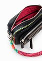 Bolso Manos Libres Negro-Multicolor Desigual de Desigual