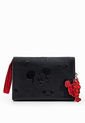Bolso Negro-Rojo Desigual Mickey Mouse de Desigual
