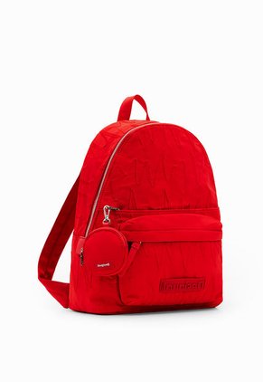 Morral  Rojo-Plateado Desigual