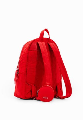 Morral  Rojo-Plateado Desigual
