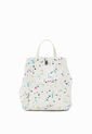 Morral  Blanco-Multicolor Desigual de Desigual